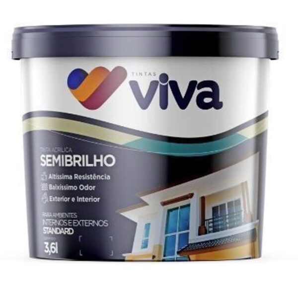 TINTA SEMI BRILHO 3,6L MENTA VIVA