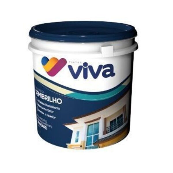 TINTA SEMI BRILHO 15L BRANCO GELO VIVA