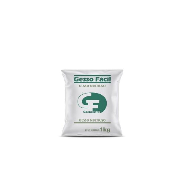 GESSO MULTIUSO 1KG GESSO FACIL