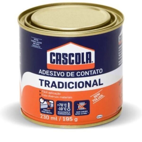 ADESIVO DE CONTATO TRADICIONAL 195G CASCOLA