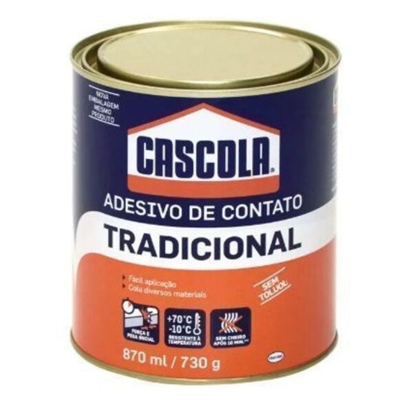 ADESIVO DE CONTATO TRADICIONAL 730G CASCOLA