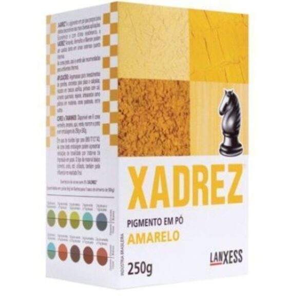 PO XADREZ AMARELO