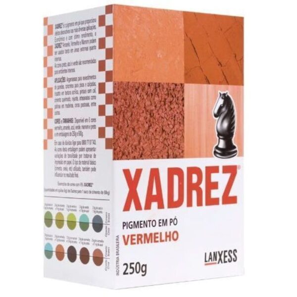 PO XADREZ VERMELHO
