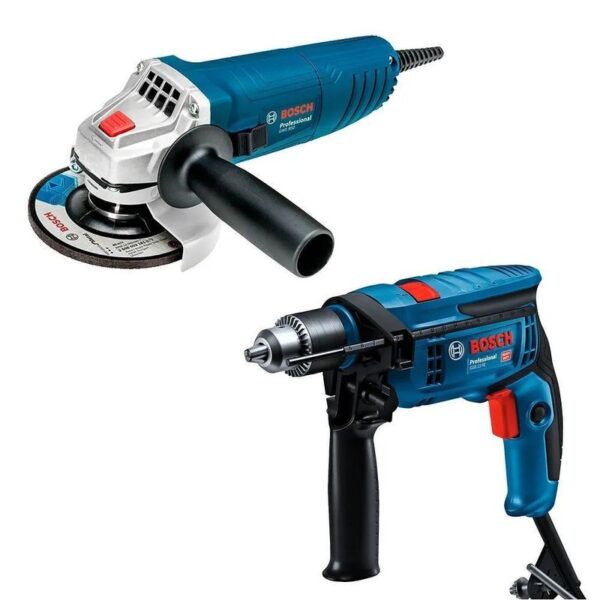 COMBO BOSCH FURADEIRA GSB 13RE + ESMERILHADEIRA GWS 850 220V