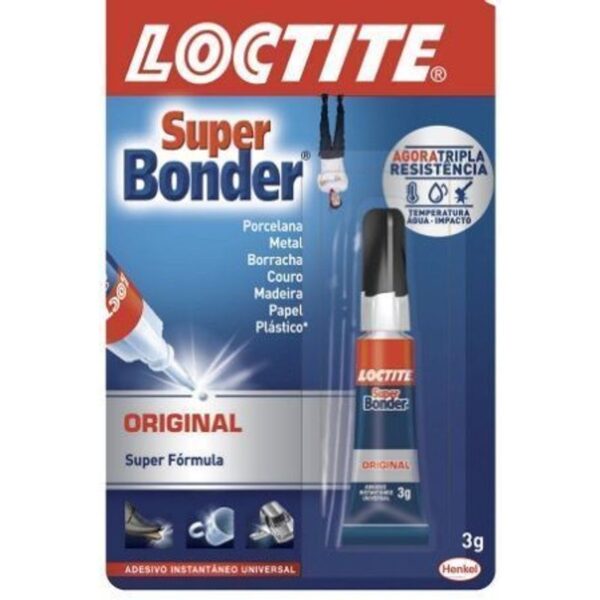 COLA SUPER BONDER ORIGINAL LOCTITE 3G