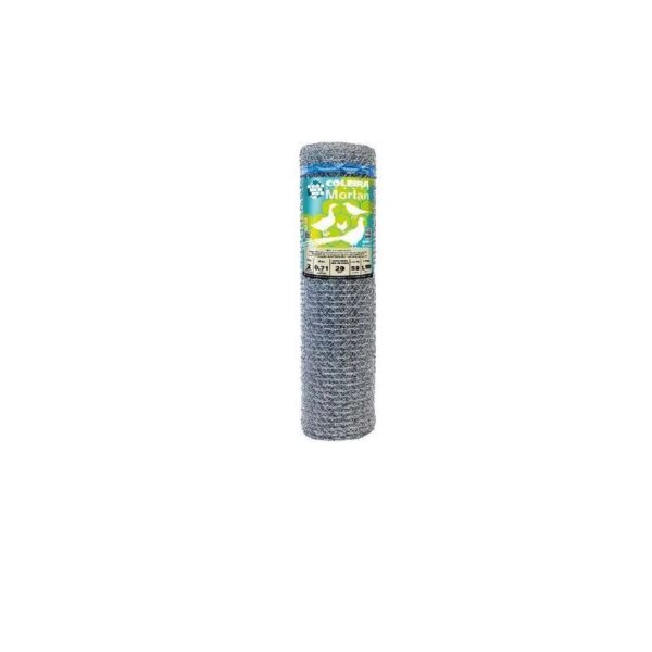 TELA HEX.COL.BRANCA 2 BWG 22X1,50MX50M
