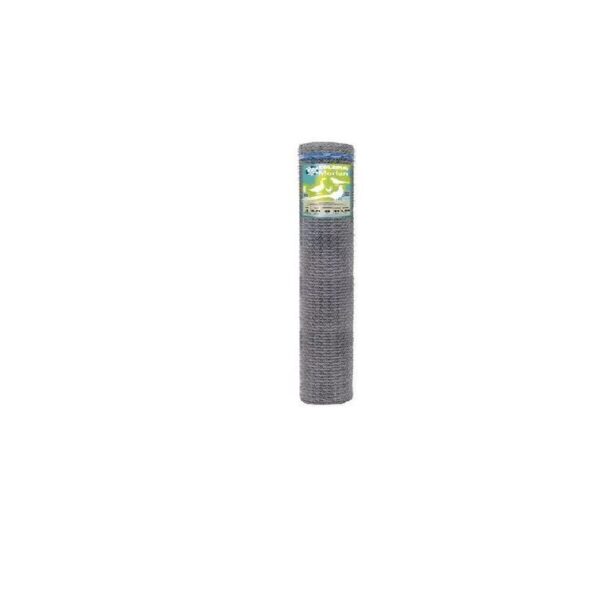 TELA HEX.COL.BRANCA 2 BWG 22X1,80MX50M