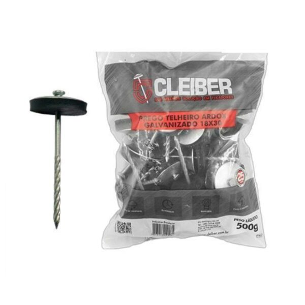 PREGO TELHEIRO EQUIVALENTE AO 18X30  CLEIBER