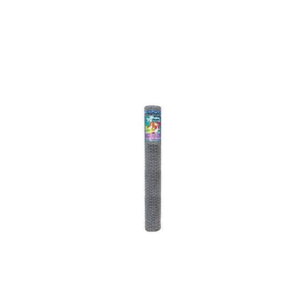 TELA HEX.COL.BRANCA 2 BWG 23X1,80MX50M