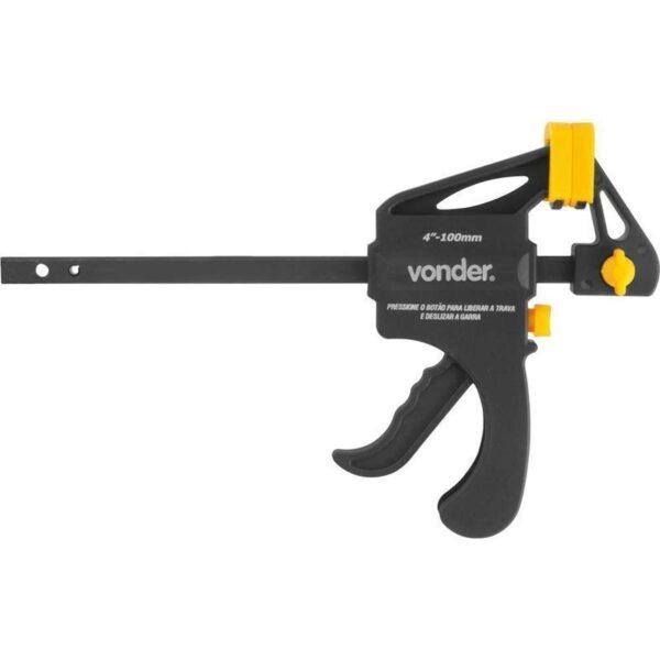 GRAMPO SARGENTO 4" A.RAPIDO GA304 VONDER