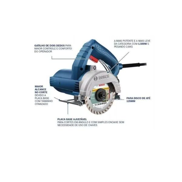 SERRA MARMORE GDC 150 220V MAL2DISCOS BOSCH