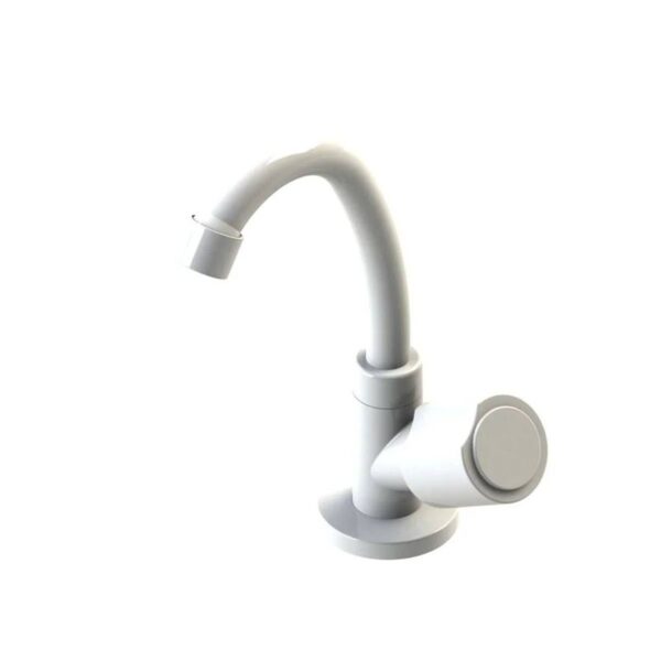 TORNEIRA ABS LAV/MESA C40 1/4 V 1/2 DN15  BCA INJET PLAST