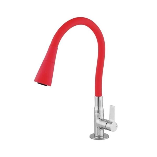 TORNEIRA ABS PIA COZ/MESA COLOR FLEX VERM C70 1/4 V 1/2 DN15 CR INJET PLAST