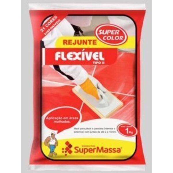 REJUNTE BEGE FLEX 1KG SUPERMASSA