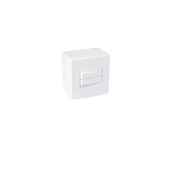 CAIXA SOBREPOR 75X75 C/ 1 INT DUPLO SIM C/SUP BR SLEEK    MARGIRIUS