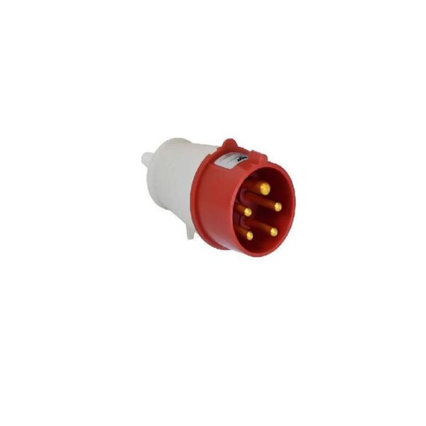 PLUGUE IND MOV 32A 5P 380/440V VERM 6H IP44   MARGIRIUS