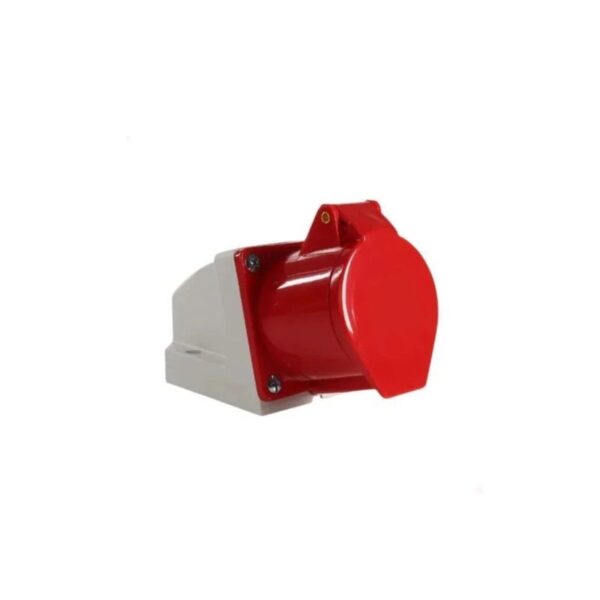 TOMADA IND. FIXA DE SOB 32A 4P 380/440V VERM 6H IP44   MARGIRIUS