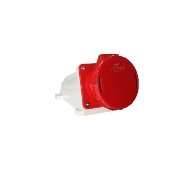 TOMADA IND. FIXA DE SOBREP 63A 5P 380/440V VERM 6H IP67   MARGIRIUS