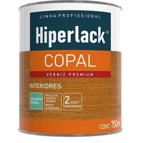 VERNIZ HIPERLACK COPAL INCOLOR 750ML HIPERCOR