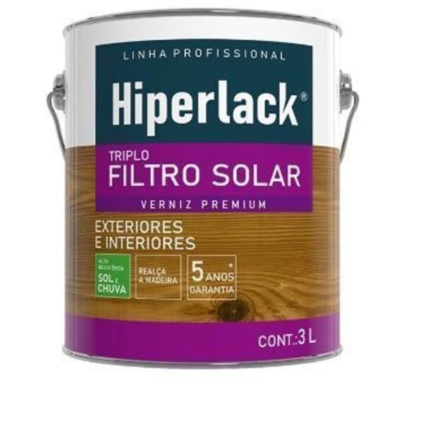VERNIZ HIPERLACK TRIPLO FS AB NATURAL 3,0L HIPERCOR