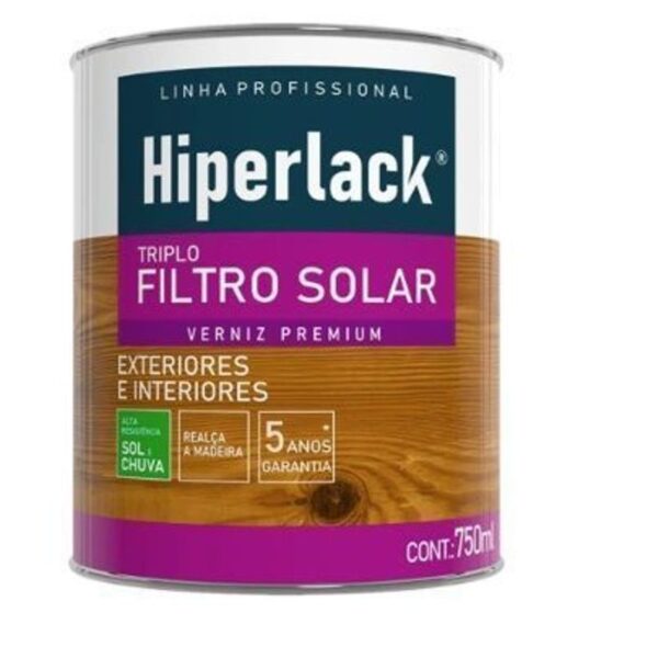 VERNIZ HIPERLACK TRIPLO FS AB NATURAL 750ML HIPERCOR