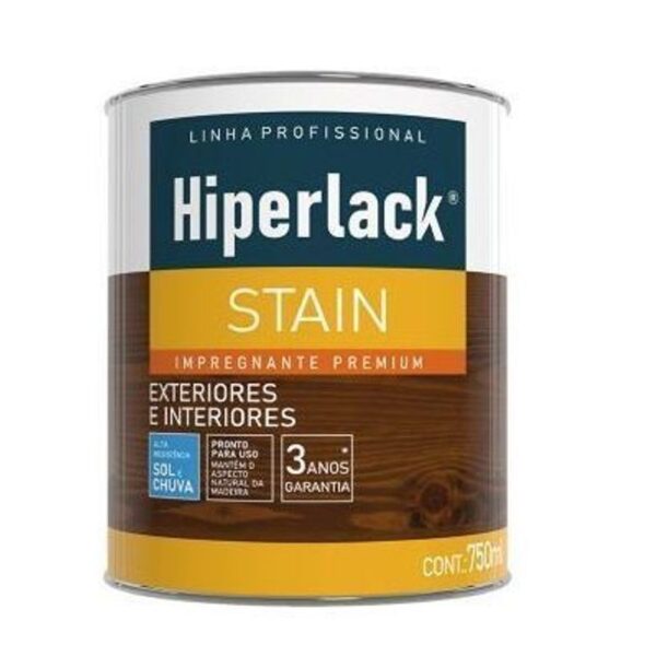 VERNIZ HIPERLACK STAIN NATURAL 750ML HIPERCOR