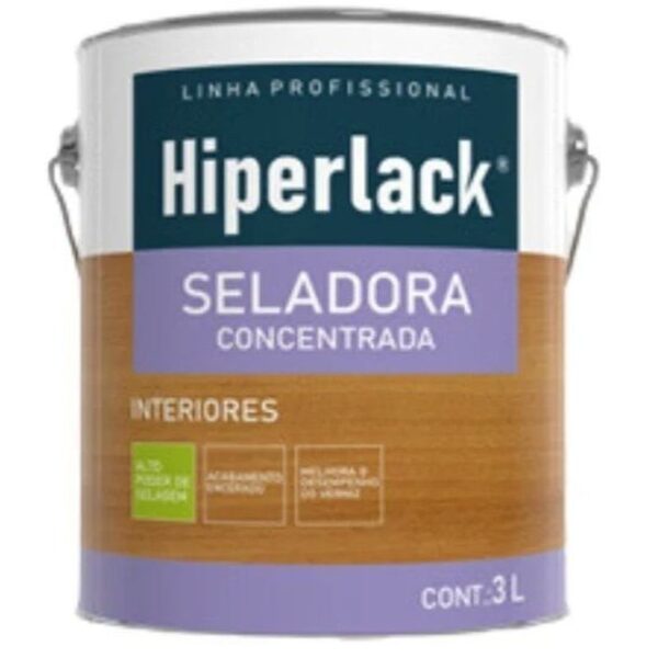 VERNIZ HIPERLACK SEL CONC INCOLOR 3,0L HIPERCOR