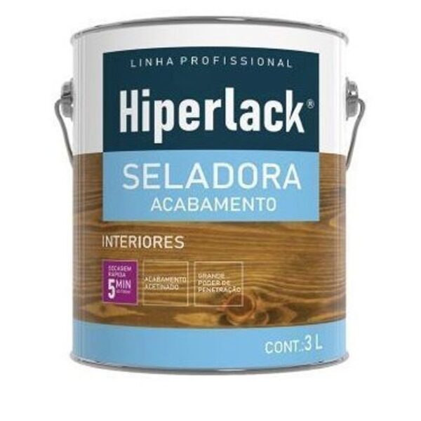 VERNIZ HIPERLACK SEL ACAB INCOLOR 3,0L HIPERCOR