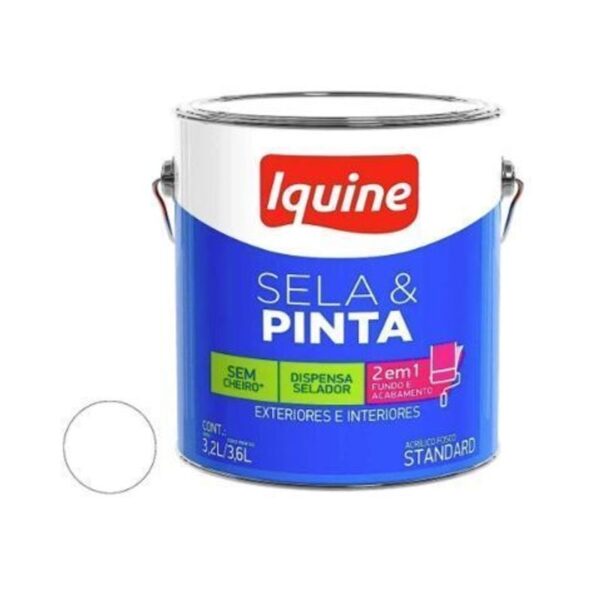 TINTA SELA & PINTA FOSCO BRANCO NEVE 3,6L HIPERCOR