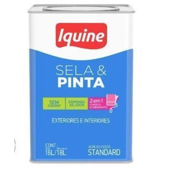 TINTA SELA & PINTA FOSCO BRANCO NEVE 18,0L HIPERCOR