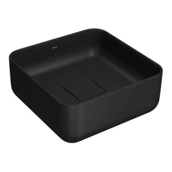 CUBA  APOIO QUADRADA 30 CM SLIN EBANO FOSCO DECA