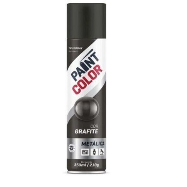 TINTA METALICA GRAFITE 350ML PAINTCOLOR