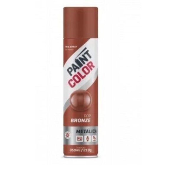 TINTA METALICA BRONZE 350ML PAINTCOLOR