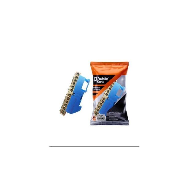 BARRAMENTO P/ DIN 12 B. S/ PROT. NEUTRO AZ C/01 PADRAO FORTE