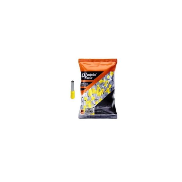 TERM PRE-ISOL TUBU SIMPLES 06,0MM 25MM C/025 PADRAO FORTE