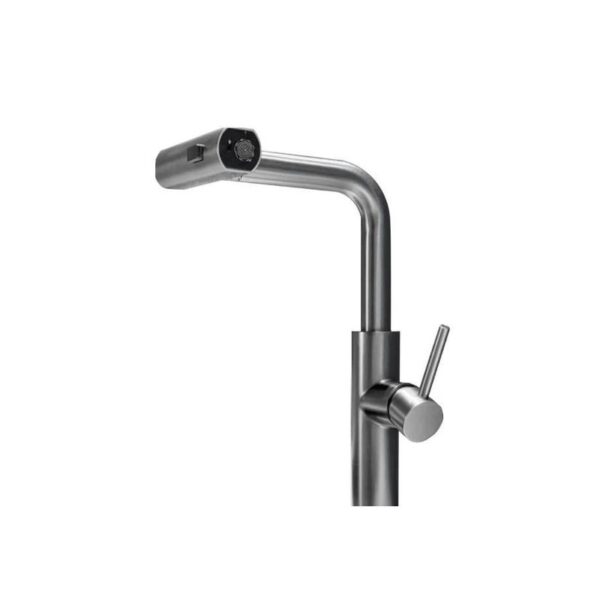 TORNEIRA P/ COZ  MONO C/BICA MOVEL E GIRAT 180 GRAUS C/ 3 OPC  JATO INOX  KOKAY