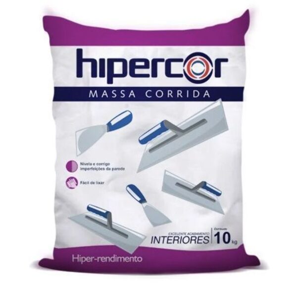 MASSA CORRIDA 10KG SACO HIPERCOR