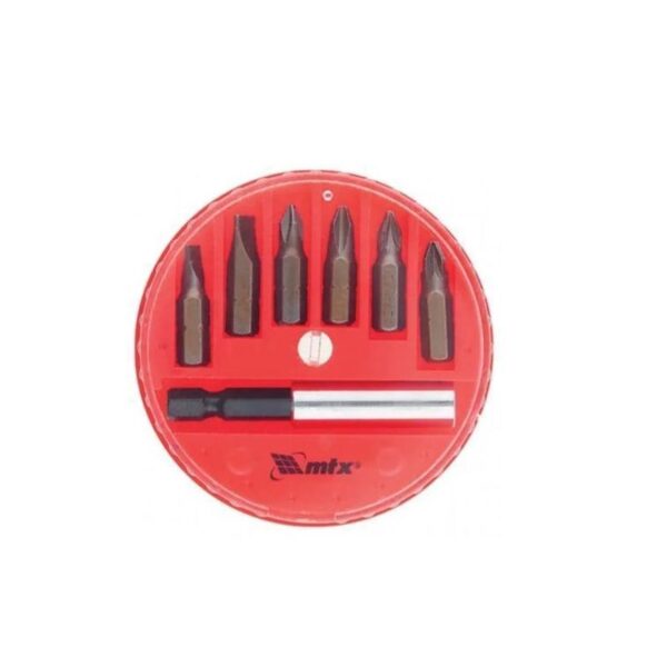 JOGO DE BITS ADAPT. MAGNETICO ACO 45X 7 PCS MTX
