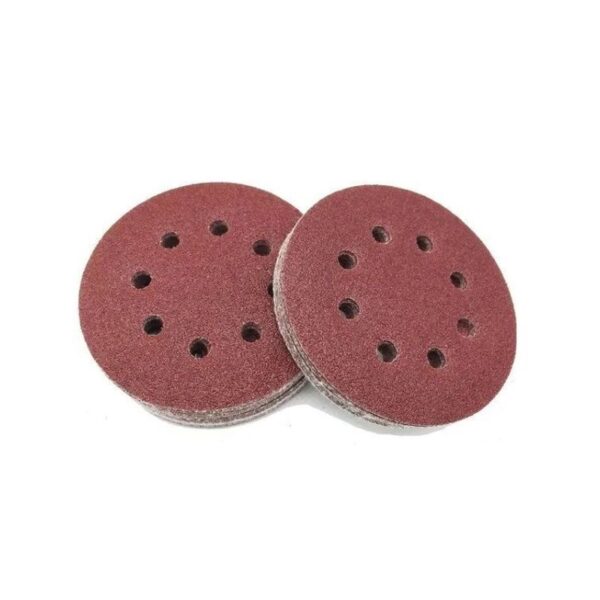 DISCO DE LIXA C/ VELCRO PERF. GRAO 60 125MM 5 PCS MTX
