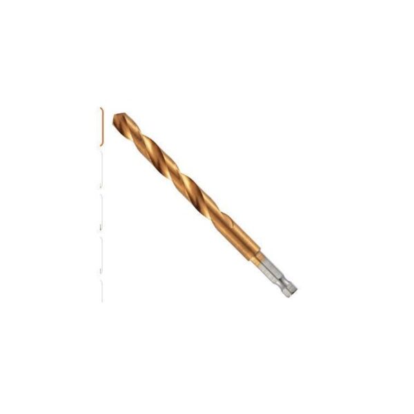 BROCA ACO RAPIDO P/ METAL  HSS 6MM C/ NITRETO MTX