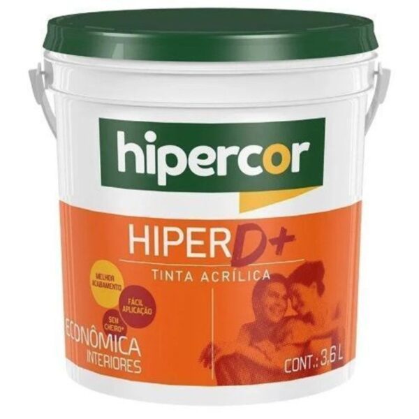 TINTA HIPER D+ ACR ECON PESSEGO 3,6L HIPERCOR