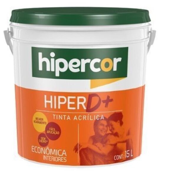 TINTA HIPER D+ ACR ECON VD PRIMAVERA 15L HIPERCOR