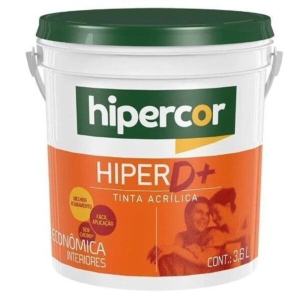 TINTA HIPER D+ ACR ECON VIOLETA CLARO 3,6L HIPERCOR