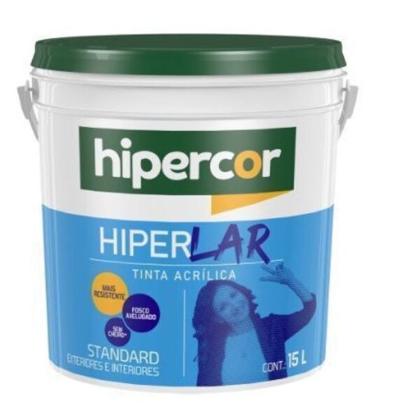 TINTA HIPERLAR ACR STANDARD AM CANARIO 15L HIPERCOR