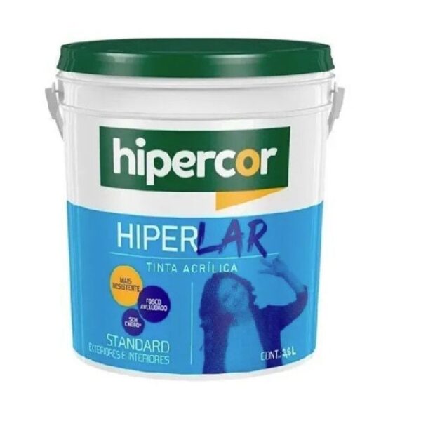 TINTA HIPERLAR ACR STANDARD BCO GELO 3,6L HIPERCOR
