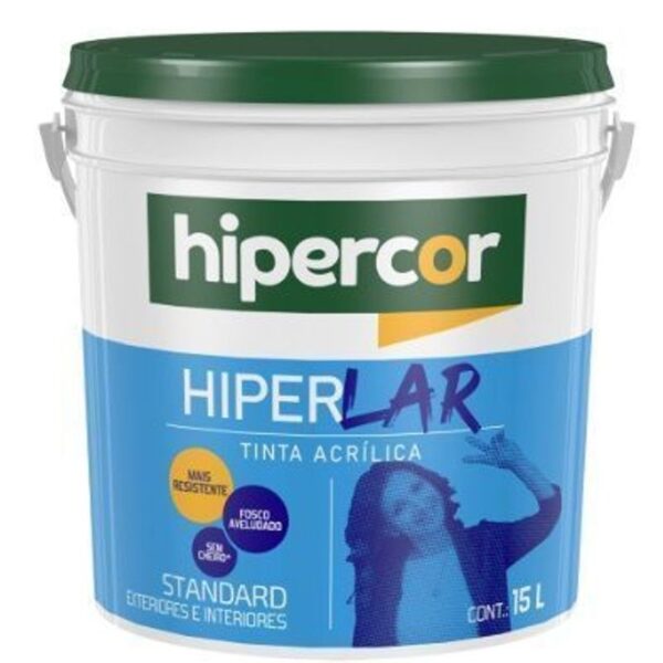 TINTA HIPERLAR ACR STANDARD VD LIMAO 15L HIPERCOR