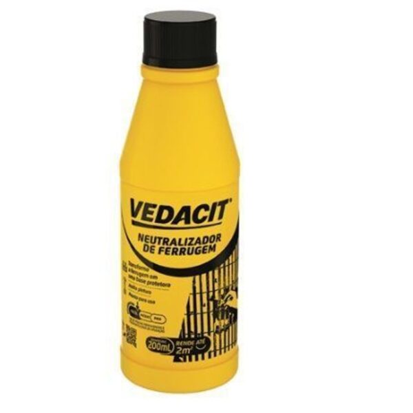 NEUTRALIZADOR FERRUGEM FR 200 ML VEDACIT