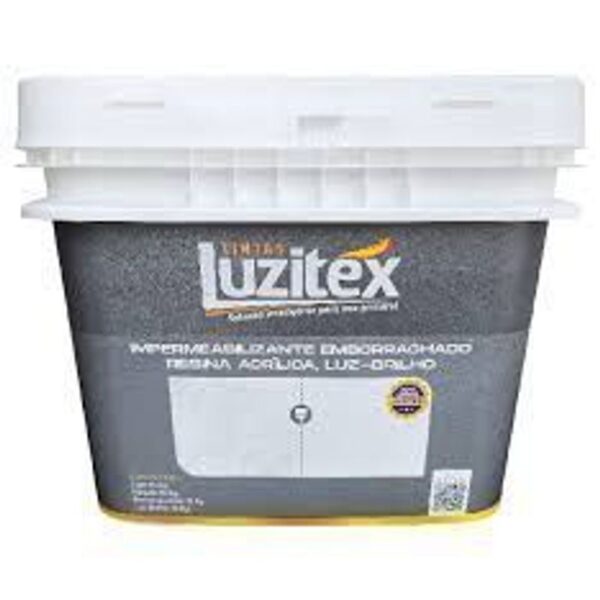 TINTA EMBORRACHADA 15 KG AREIA LUZITEX