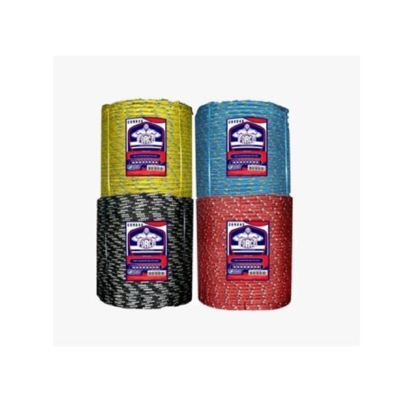 CORDA TRANCADA COLORIDA 10MM FORCE