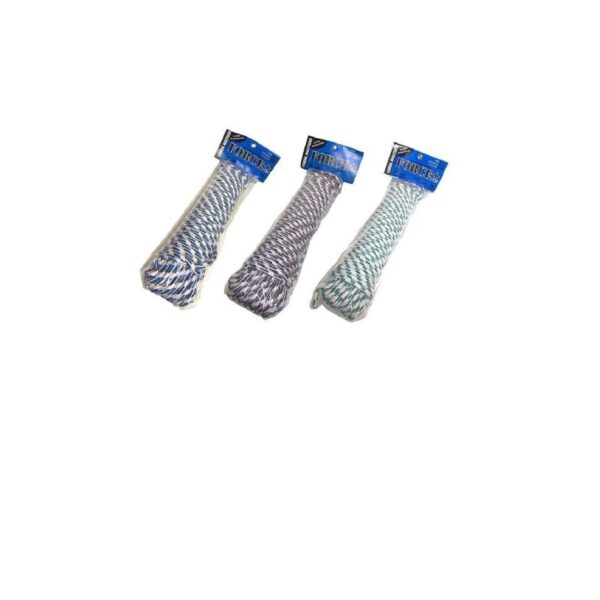CORDA MEADA COLORIDA 12 MM C/15M FORCE
